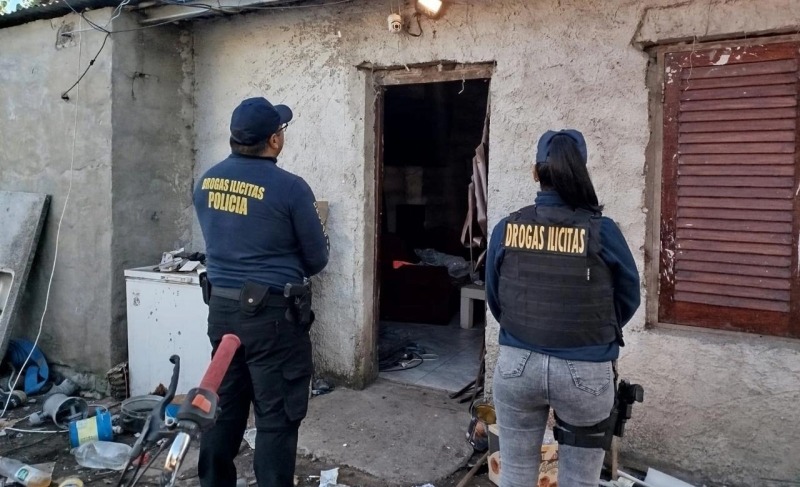 Desbarataron un kiosco de drogas en barrio Bel�n